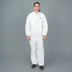 NSI ActivGARD® LX Collar, Elastic Wrists & Ankles Polyethylene CoatedStandard Disposable Coveralls - 2XLarge