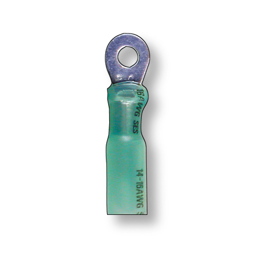 #6 Ring Crimp and Seal Connector  14-16