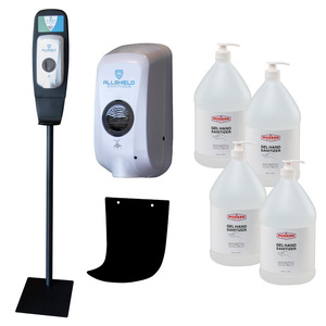 No-Touch Hand Sanitizer Dispenser And Gel Sanitizer Package Deal