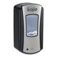 Ltx-12 Touch-Free Dispenser, 1200Ml, 5.75 X 3.33 X 10.5, Brushed Chrome/Black