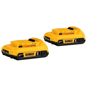 DEWALT® 20V MAX* Compact 2Ah Battery 2 Pack (DCB203-2)