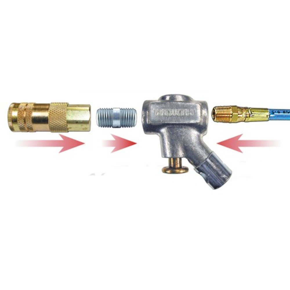 WYNNsky Lever Air Blow Gun,Brass Safety Nozzle,Air Blow Gun for Air Compressor 