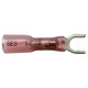 Supreme+ Crimp/Solder/Seal #10 Stud Spade Connector - 22-18 AWG