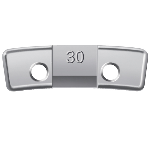 MBN Series Zinc Coated Wheel Weight 30G with Clip Zinc MBN Wheel