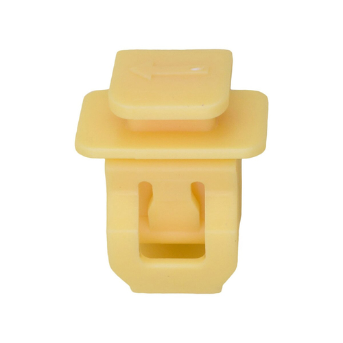 Front Bumper Retainer, Yellow Nylon  GM