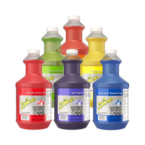 Sqwincher® 64 oz. Bottle 5-Gallon Liquid Drink Mix Concentrate, 6/Case -Fruit Punch