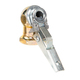 Brass Ball Foot Air Chuck with Clip Closed