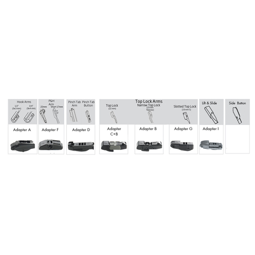 ClearPlus® Symphony® Beam Wiper Blade 22 Inch (558MM)