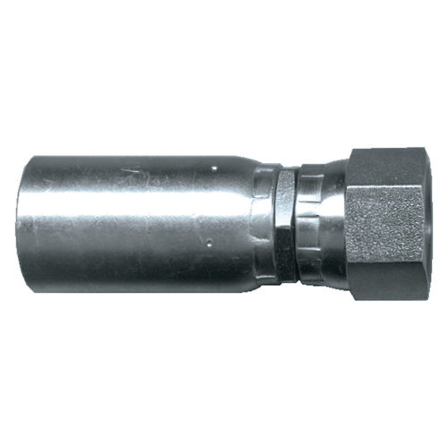 Brass SAE 37-Degree Female Swivel - Hose End U - 1/2 Inch - 5/8 Inch