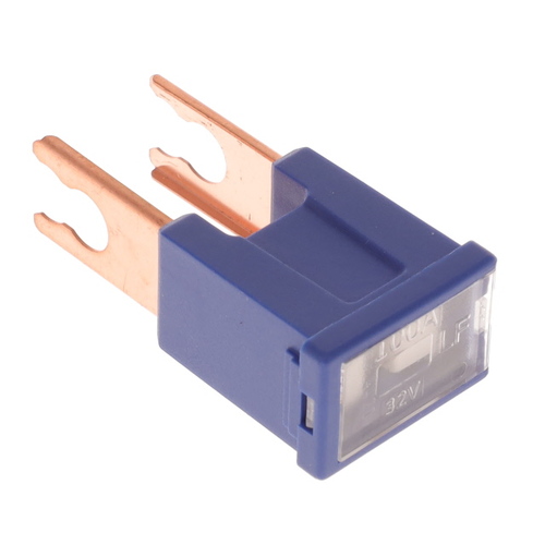 Male Fusible Link 100 Amp Blue
