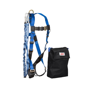 NSI Combination Fall Protection Harness & 6' Shock Absorbing Lanyard Combo
