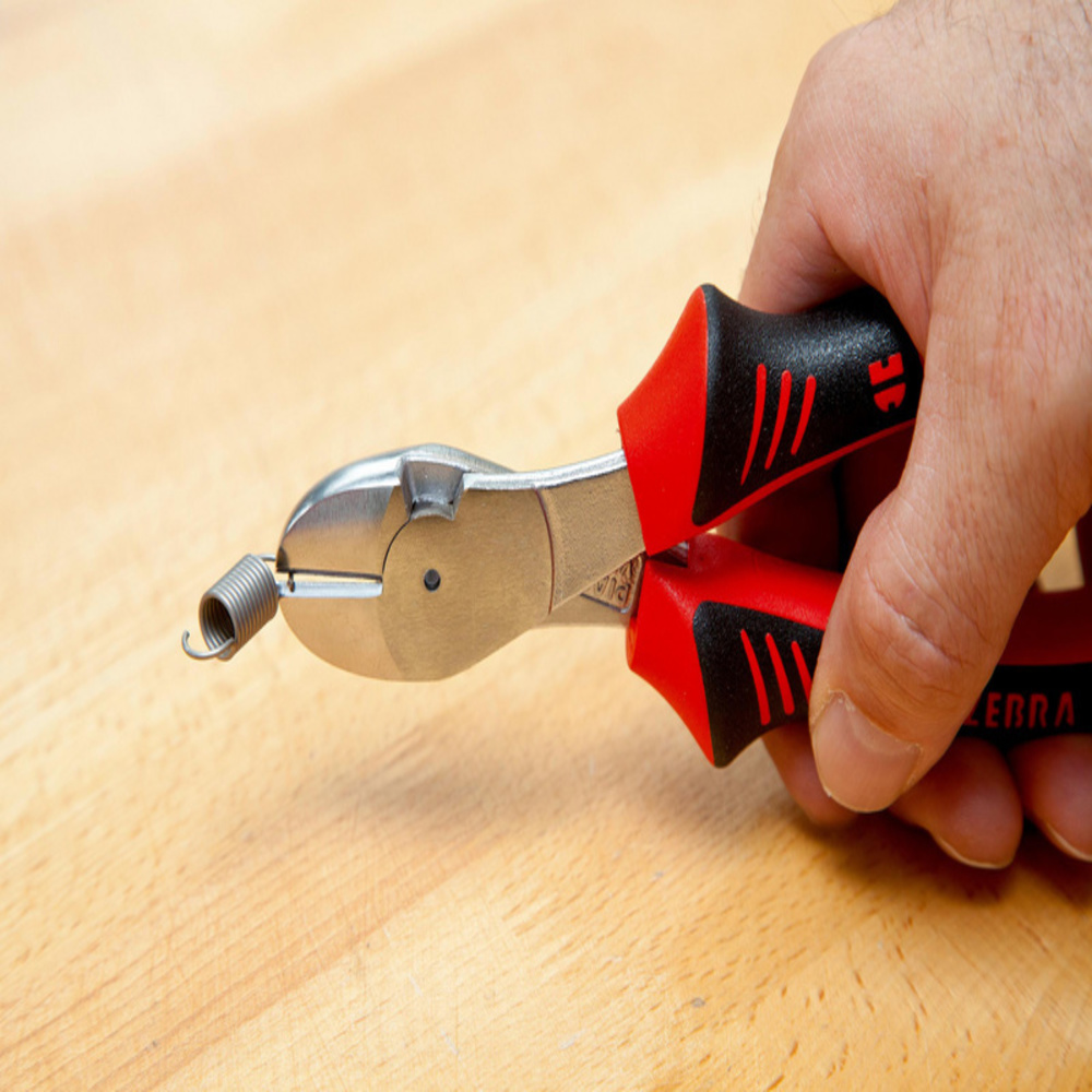 ZEBRA Power Side Cutters Length 160mm (61/4 Inch) Side Cutters Cutting Tools Hand Tools