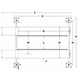 HD-9STX / 9,000lb Capacity 4 Post Lift / Narrow Width / High Lift