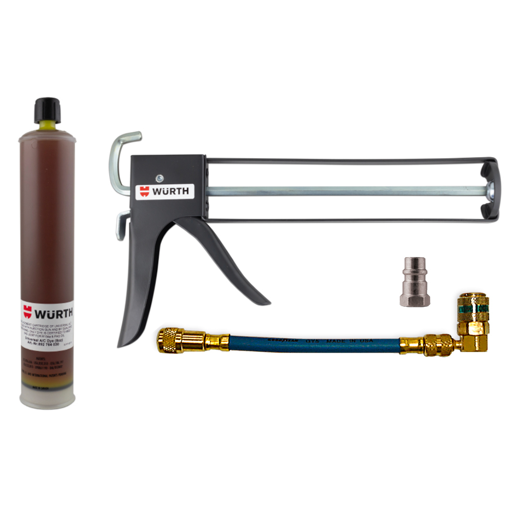 A/C Dye Injector Kit AC Assortments/ Package Deals Wurth USA