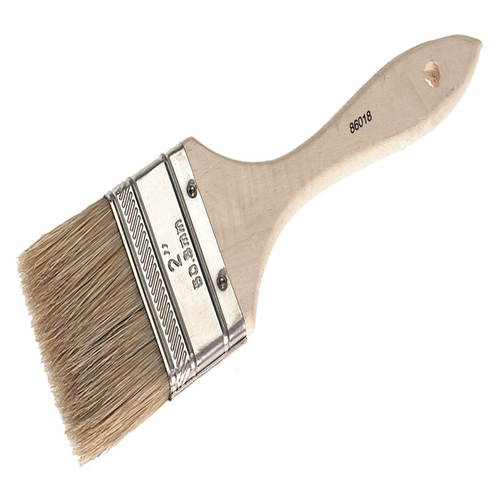Pure Bristle Wood Handle Chip Paint Brush 3 Inch Wire Brushes