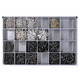 Aluminum Plastic Rivets Assortment 1155pc