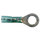 Supreme Solder/Seal 3/8" Stud Ring Connector - Blue - 16-14 AWG"