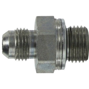 JIC TO METRIC MALE CONNECT- TH1: 5/16 JIC TH2: 14X1.5