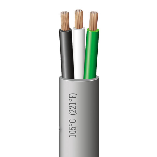 WIRE, AUTO TRIPLEX 14/3 100' BLK,GRN,WHT