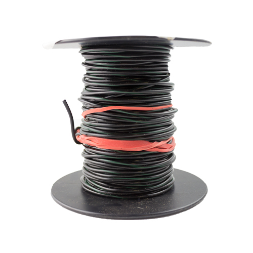 Trace Wire 22 Gauge Black/Green 100 Ft