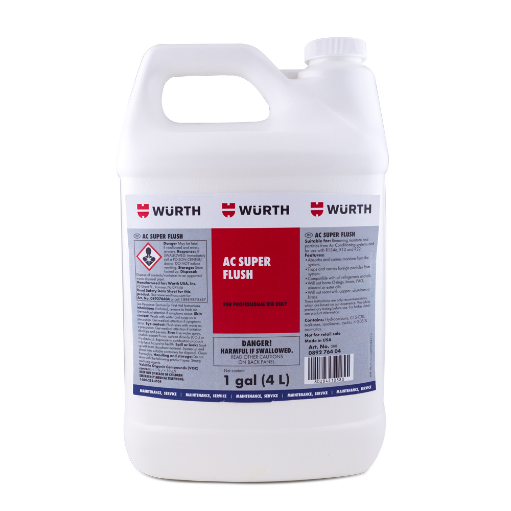 AC Super Flush 1 Gallon Flush A/C Chemical Product Chemical