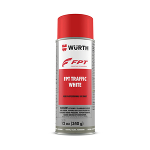 FPT Traffic White Spray Paint 12oz (340g)