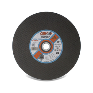 Stationary Saw Wheel-Premium - 10 Inch - Type 1 - A24-R-BF - Aluminum Oxide - 10 x 1/16 x 5/8
