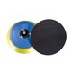 Backing Pad - Medium Riveted - Hook and Loop Fastener (HLF) - 6 Inch - 6 Hole - 5/16-24 Inch Male Rivet - 10,000 RPM