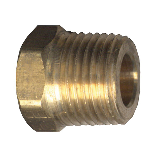 Brass Pipe - Fittings Cored Plug Hex Head - 1/2 Inch Pipe