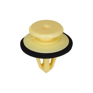 Door Trim Panel Retainer With Sealer Top Head Diameter: 13mm Bottom Head Diameter: 17.5mm Stem Diameter: 10.5mm Stem Length:Land Rover 1997 - On VW and Audi 1999 # On