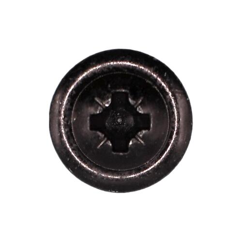 Self-Tapping Screw Phillips Washer Head Black #8