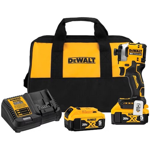DEWALT® ATOMIC 20V MAX* Brushless Cordless 3-Speed 1/4 in. ImpactDriver Kit (DCF850P2)