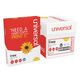 Copy Paper Convenience Carton, 92 Bright, 20 lb Bond Weight, 8.5 x 11, White, 500 Sheets/Ream, 5 Reams/Carton