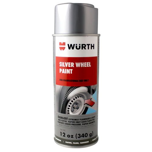 Silver Wheel Paint 12 oz aerosol Specialty Color Paints Chemical Product Wurth USA