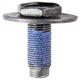 Black Zinc M6-1.0 x 30mm Hex Head Sems Body Bolt withDog Point Thread Locking Patch