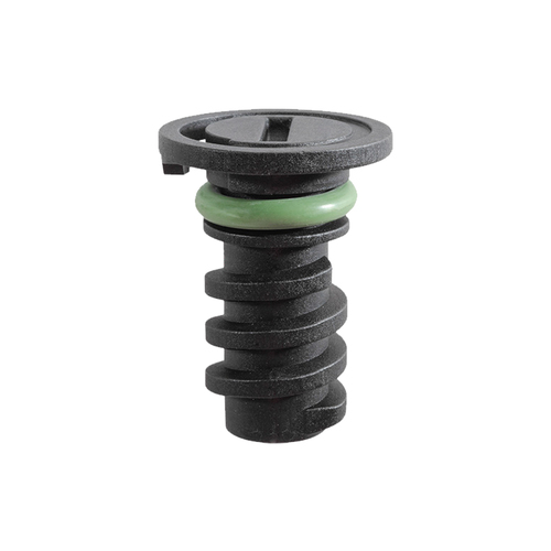 Oil & Transmission Drain Plug, Cam Locking Screw Drive Slot