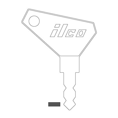 Key Blank Dav10  For Mack Truck