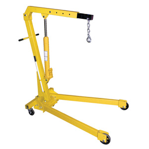 Vestil 1 Ton Portable Shop Crane with Folding Legs