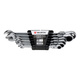 ZEBRA  POWERDRIV® (12-Point) Ratchet Combination Wrench Assortment - Flexible Joint  (6 Pieces: 8, 10, 12, 13, 17, 19mm)
