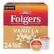 Folgers French Vanilla Coffee K-Cups, 24/Box