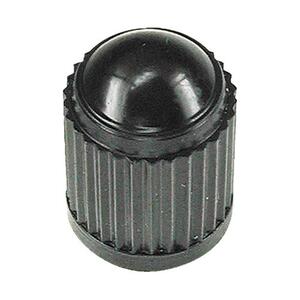 TIRE VALVE CAP BLACK PLASTIC