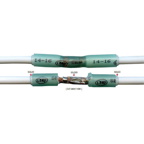Supreme Solder/Seal Butt Connector - Blue - 16-14 AWG