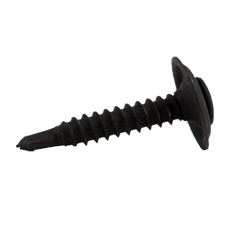 Phillips Oval Head Self-Drilling TEKS Screw Phosphate 8X1