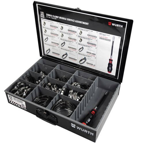 ZEBRA Clamp Mobile  Service Assortment 111pc
