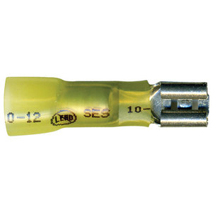 Supreme Solder/Seal Female Slip-On Connector - Yellow - 12-10 AWG