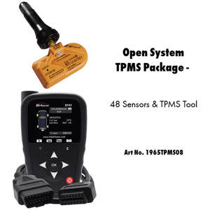 Open System TPMS - 48 Sensors & Tool