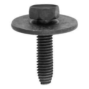 Body Bolt Hex Head Sems Phosphate M6-1.0x25mm