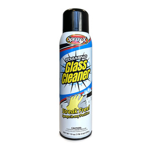 Spray X Foaming  Glass Cleaner 19 oz aerosol