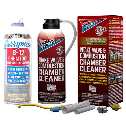 Berryman® 2 step Professional Fuel Injection Cleaning Package Engine