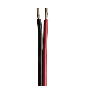 WIRE, TINNED BND PAR 14/2 WHT, BLK 100'